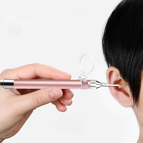 Baby Ear Cleaner Ear Wax Removal Tool Flashlight Earpick Ear Cleaning  Earwax Remover Luminous Ear Curette