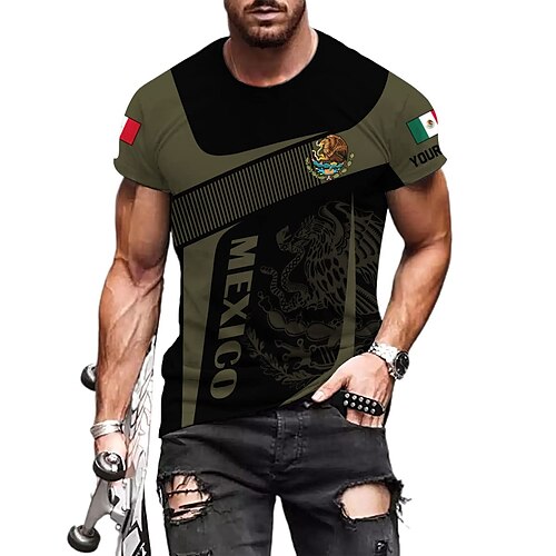 

Japonesa/Curta Anime Arte Gráfica Camiseta Para Homens Mulheres Unisexo Adulto Impressão 3D 100% Poliéster Casual / Diário