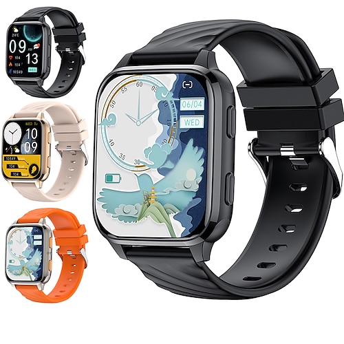 

iMosi FW12 Orologio intelligente 1.85 pollice Intelligente Guarda Bluetooth Pedometro Avviso di chiamata Localizzatore di attività Compatibile con Android iOS Da donna Da uomo Chiamate in vivavoce