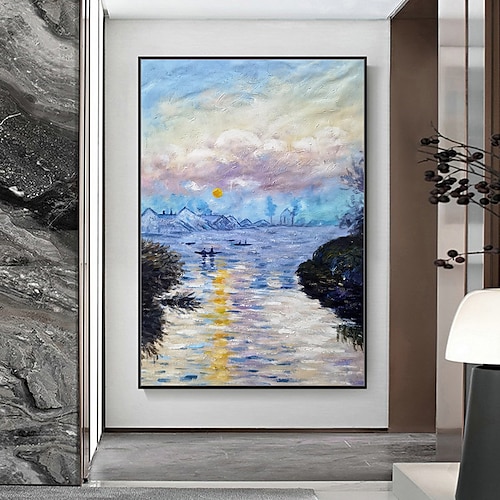 

Mintura fait à la main célèbre paysage peintures à l'huile sur toile mur art décoration moderne image abstraite pour la décoration intérieure roulé sans cadre non étiré peinture