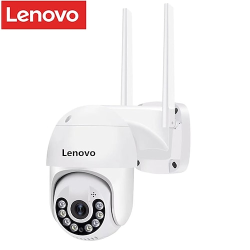 

lenovo 3mp ptz wifi ip kamera audio cctv überwachung im freien 4x digitalzoom nacht vollfarbe drahtlos wasserdicht sicherheit