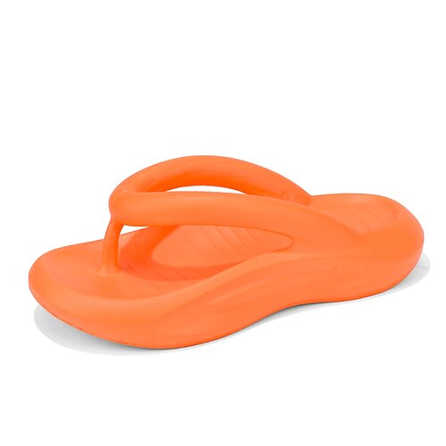 

Unisex Tøfler og flip-flops Tøfler Strandtøfler Klassisk Strandstil Hjem Strand Elvesko EVA Pustende Ankelstøvler Svart Hvit Oransje Sommer Vår