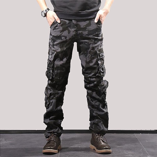 Camouflage Trousers, Vintage Distressed Military Army Combat Pants Boho  Hippie Hipster Cargo Camo Pants Unisex // L /XL - Etsy
