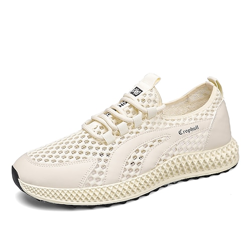 

Hombre Zapatillas de deporte Mirada deportiva Casual Deportivo Zapatos de Paseo Tela Elástica Transpirable Negro Azul Beige Verano