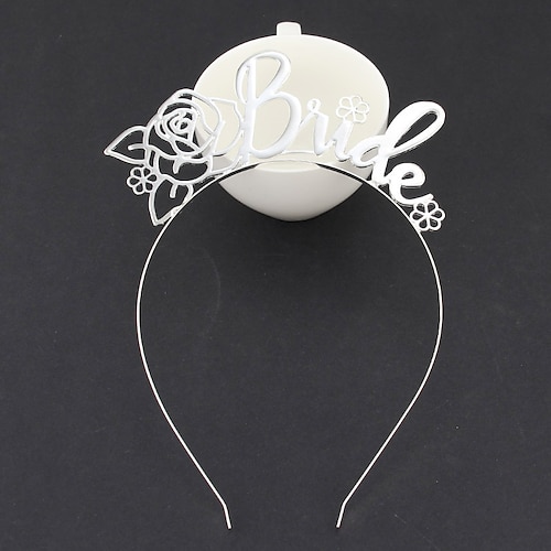 

Cerchietti Lega Matrimonio Compleanno Semplice Con Colore Puro Copricapo Copricapo