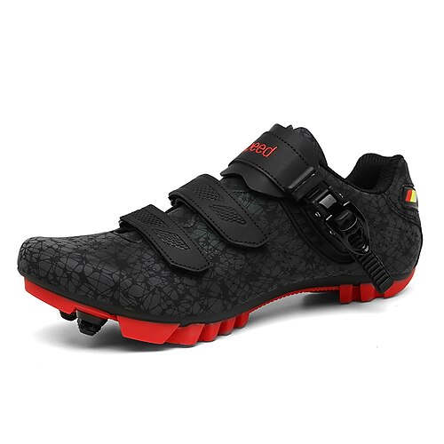 

Per adulto Scarpe da mountain bike Scarpe da ciclista con tacchetto Traspirante Mountain bike Nero Bianco Per uomo Per donna Scarpe da ciclismo