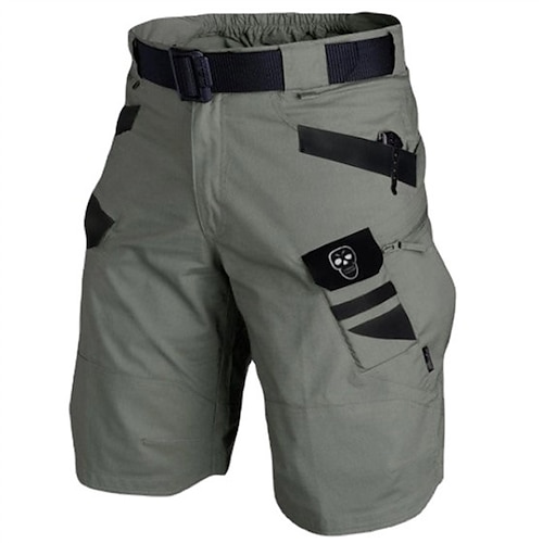 Mens Outdoor Tactical Cargo Short Quick Dry Sports Multi Pockets