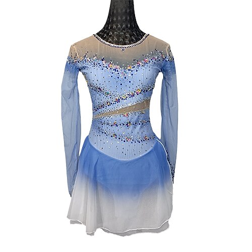

Costumi di danza Abito Lustrini Ciondoli / gioielli A fantasia Per donna Da ragazza Prestazioni Manica lunga Naturale Elastico Retato Elastene