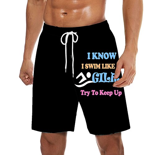 

Per uomo Boxer da mare Pantaloncini da mare Protezione solare UV Leggero Asciugatura rapida Boxer da surf Pantaloni Surf Spiaggia Sport acquatici A quadri Gradiente Con stampe Estate Primavera