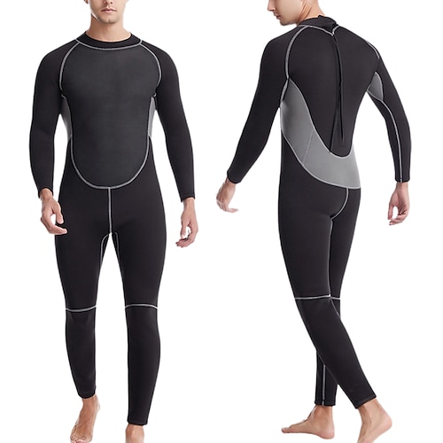 

Per uomo Muta in Neoprene 3mm Neoprene SCR Mute da immersione Tenere al caldo Protezione solare UV Elevata elasticità Manica lunga Integrale Zíper Traseiro - Nuoto Immersioni Surf Sub Tinta unica