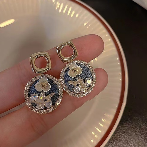 

Dame Stangøreringe Dråbeøreringe Store øreringe Retro Hjerte Blomst Blomsterform Stilfuld Kunstnerisk Enkel Årgang Sød Øreringe Smykker Guld / Gylden 2 / Gylden 3 Til Fest Gade Daglig Ferie Festival