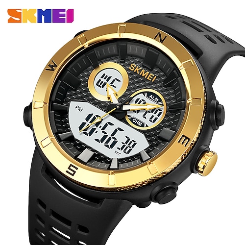 

SKMEI Masculino Relogio digital Exterior Esportivo Moda Relógio de Pulso Luminoso Relogio Despertador Calendário Encontro TPU Assista