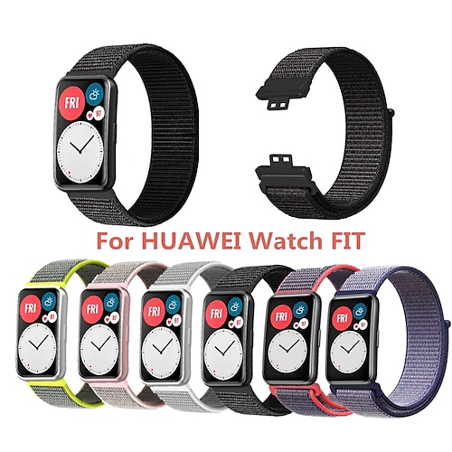 

1 Pulseira de Smartwatch Compatível com Huawei Huawei Watch Fit Relógio inteligente Alça Ajustável Pulseira Esportiva Substituição Pulseira