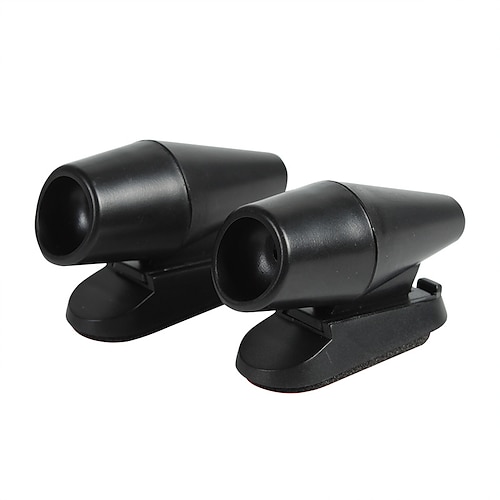 2Pcs Deer Whistles, Save Deer Whistle, Anti-Collision Deer Warning Whistles  Devices Animal Alert Whistle For Cars, Motorcycles (Black, Plain Style)  2024 - $7.99