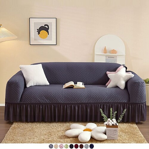

Stretch Couch Covers Sectional Sofa Cover For Dogs Pet, Slipcovers For Love Seat, L Shaped,3 Seater, U Shaped, Arm Chair Washable Couch Protector Soft Durable