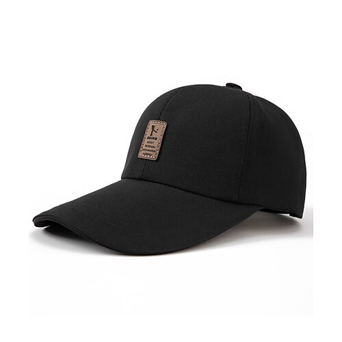 

Herre Baseballcaps Trucker Hat Svart Rød Bomull Reise Strandstil utendørs Feriereise عادي Justerbare Solkrem Pustende Mote