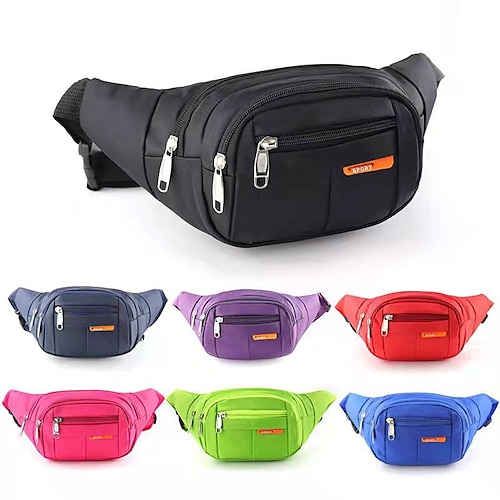 

Bolso de la cintura / paquete para Corriendo Correr Bicicleta Ciclismo Recreacional Bolsas de Deporte Impermeable Portátil Transpirable Oxford Hombre Mujer Bolsa para correr Adultos