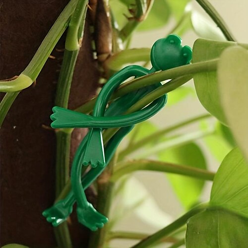 

1pc Gardening Cartoon Plant Clips, Frog Lizard Branch Sorting Tie, Garden Twine amp; Twist Ties, Gardening amp; Lawn Care