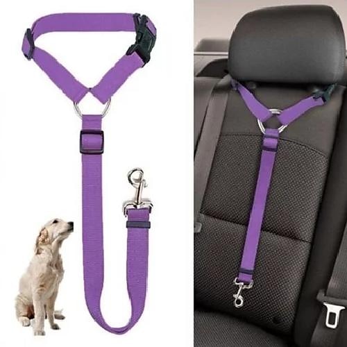 

Chien animal de compagnie ceinture de sécurité de voiture ceinture de plomb ceinture de sécurité arrière réglable chien corde ceinture de sécurité