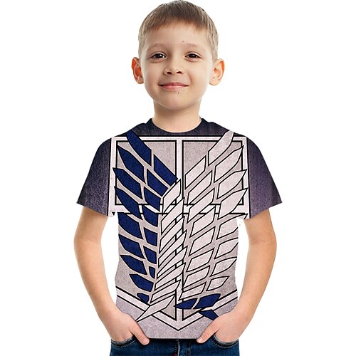 

t-shirt a maniche corte stampata con motivo a lettere alla moda camicie colorate stampate in 3d per ragazzi e ragazze