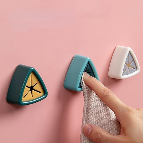 

1 porte-serviettes mural : parfait pour le rangement de la cuisine et de la salle de bain - aucun perçage nécessaire.