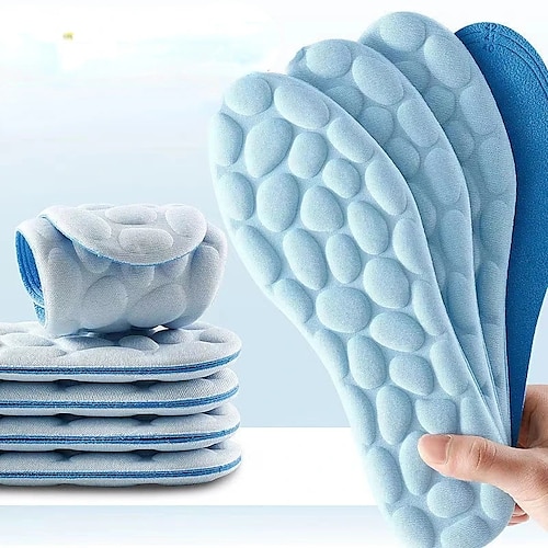 

2 paia / pacco solette da massaggio morbide per uova d'oca uomo e donna solette traspiranti sportive traspiranti che assorbono il sudore memory foam