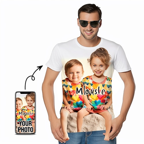 

Individuelles T-Shirt für Männer Gestalten Sie Ihre eigenen individuellen T-Shirts, die alle über bedruckten T-Shirts mit individuellen Geschenken personalisiert sind