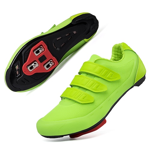 

Per adulto Scarpe da ciclista con tacchetto Traspirante Ciclismo / Bicicletta Ciclismo ricreativo Nero Rosa Blu Per uomo Per donna Scarpe da ciclismo
