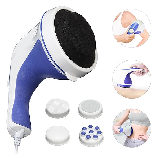 Electric Handheld Full Body Massager with 3 Massage Heads Pain Relief and  Relaxation