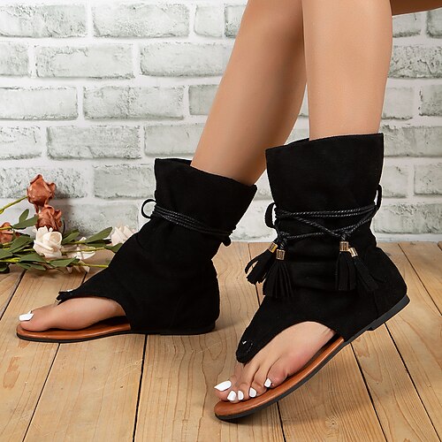 Fligmm Platform Ankle Straps Gladiator Sandals Women 2023 Summer High Heels  Sandals Woman Plus Size 42