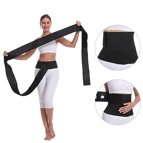 

Abdominal Toning Belt Back Support / Lumbar Support Belt Sauna Belt Sports Polyster Yoga Fitness Gym Workout Stretchy Adjustable Durable Tummy Control Breathable Quick Dry For Women Waist Abdomen