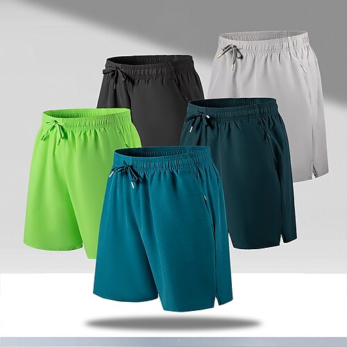 

Herre Turshorts Utendørs Løstsittende Høy Elastisitet Stretch Hurtigtørkende Shorts Snorer Elastisk midje Svart Hvit Yoga & Danse Sko Klatring Løp M L XL XXL XXXL