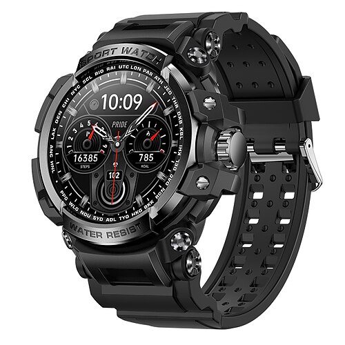 

ip68 étanche robuste montre intelligente militray galop à travers le désert en plein air trois préventions bluetooth appel sports de plein air smartwatch hommes résistance au froid