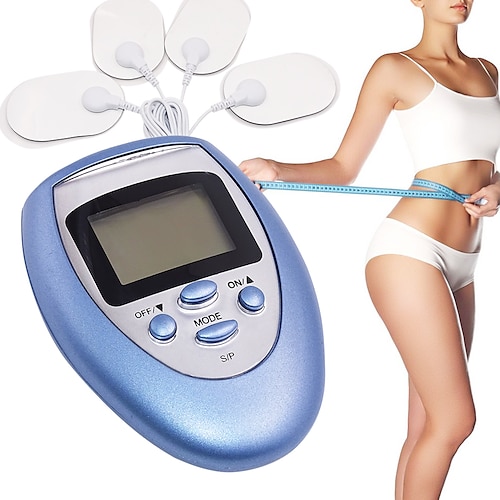 

EMS 1018 Mini Palm Type Handheld Digital Meridian Low Frequency Pulse Massager, Body Cervical Spine Home Meridian Massager (without Battery)