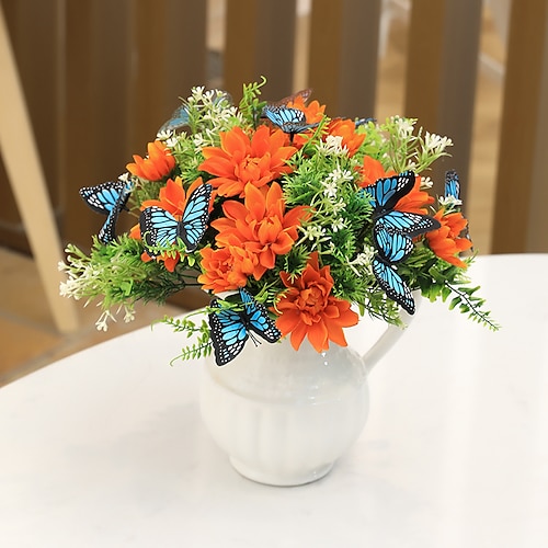 

bryllup holder rosenbuketter kunstigt palisander broderede kuglebuketter velegnet til hjemmerestaurant kommercielt center vaser bryllup holder dekorative blomsterbuketter