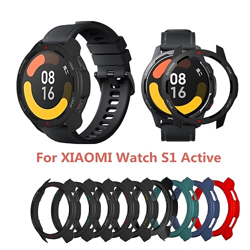 

Urkasse Kompatibel med Xiaomi Mi Watch S1 Active Stødsikker Hård pc Ur Etui