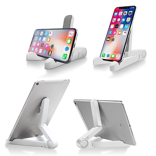 

Phone Stand Tablet Stand Portable Rotatable Anti-Slip Phone Holder for Office Desk Bedside Compatible with iPad Samsung Galaxy Huawei Phone Accessory