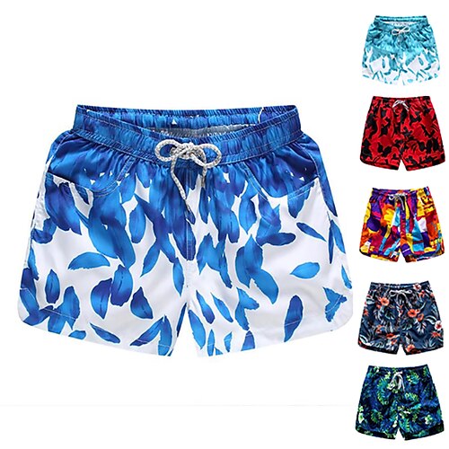 

Dame Badeshorts Surf shorts Åndbart Letvægt Hurtigtørrende Badetøj Underdele Svømning Dykning Surfing Strand Trykt Sommer