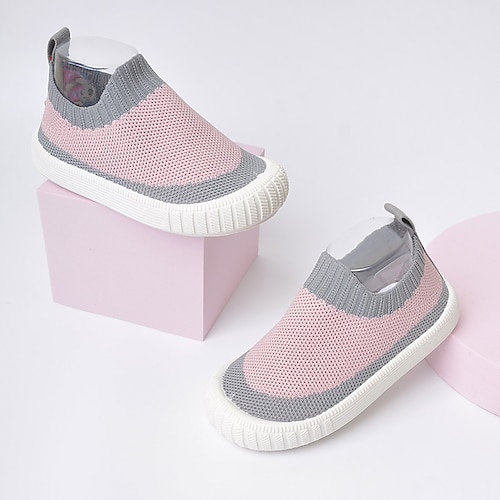 

Garçon Fille Basket Sports et plein air Chaussures d'école Tricot Respirabilité Chaussures d'école Petits enfants (4-7 ans) Casual du quotidien Course à Pied Marche Jaune Rose Eté Printemps