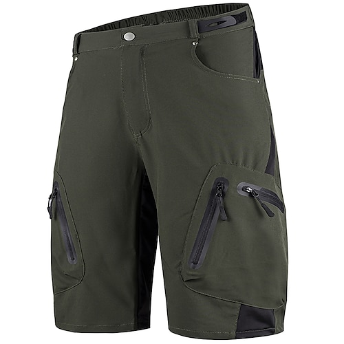 

Herre Cargoshorts Turshorts Utendørs Ripstop Pustende Lettvekt Hurtigtørkende Shorts Bunner Elastisk midje Svart Militærgrønn Spandex Fisking Klatring Strand M L XL XXL XXXL