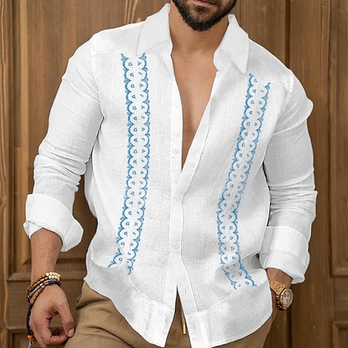 

Homme Chemise Chemise boutonnée Chemise décontractée Chemisette Chemise d'été Chemise de plage Blanche Rose Claire Bleu Kaki Gris manche longue Bloc de couleur Plein Revers du quotidien Vacances