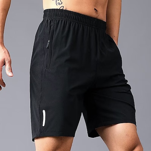 

Homens calções atléticos Shorts de Corrida Shorts casuais Bolsos Tecido Conforto Respirável Ao ar livre Diário Para Noite Moda Casual Preto Azul Escuro