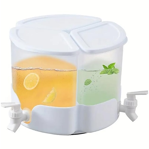 1pc Beverage Dispenser With Faucet, Rotatable 360° Removable Plastic Juice  Dispenser With Dustproof Lid And Large Capacity Removable Bracket, 1.37  Gallon (About 5.2L) 2023 - $15.99