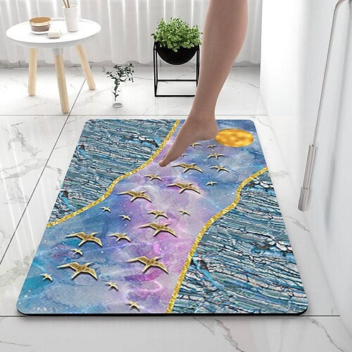 

Alfombrilla de baño de tierra de diatomeas, alfombrilla de baño superabsorbente, alfombrilla para puerta, nuevo diseño