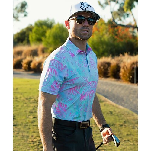 Vegas Nights Cool Tech Performance Golf Polo · Golf Gods