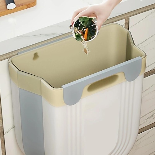 Schranktür hinten Hängen Müllregal Lagerung Küche Müllsack Behälter Halter  Hängender Küchenschrank Müll Küche Müll Müll