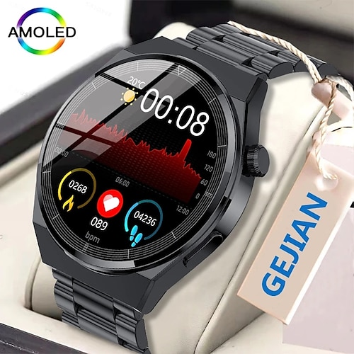 

T88 Smartwatch 1,32-Zoll-HD-Touchscreen-Uhr Blutsauerstoffmonitor Bluetooth-Anrufannahme-Smartwatch