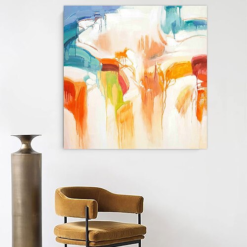 

pintura a óleo artesanal lona decoração da arte da parede moderno estilo abstrato aquarela para decoração de casa rolou sem moldura pintura não esticada