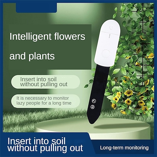 

sensor de umidade do solo portátil monitor de plantas higrômetro de solo de flores detector de plantas cuidados com o jardim medidor de umidade de plantio