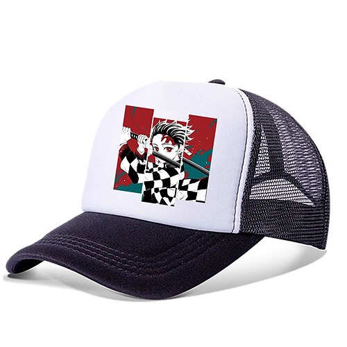 

Chapeau / Casquette Inspiré par Tueur de démons: Kimetsu no Yaiba Kamado Nezuko Agatsuma Zenitsu Manga Accessoires de Cosplay Chapeau Polyester Homme Femme Cosplay Costumes d'Halloween